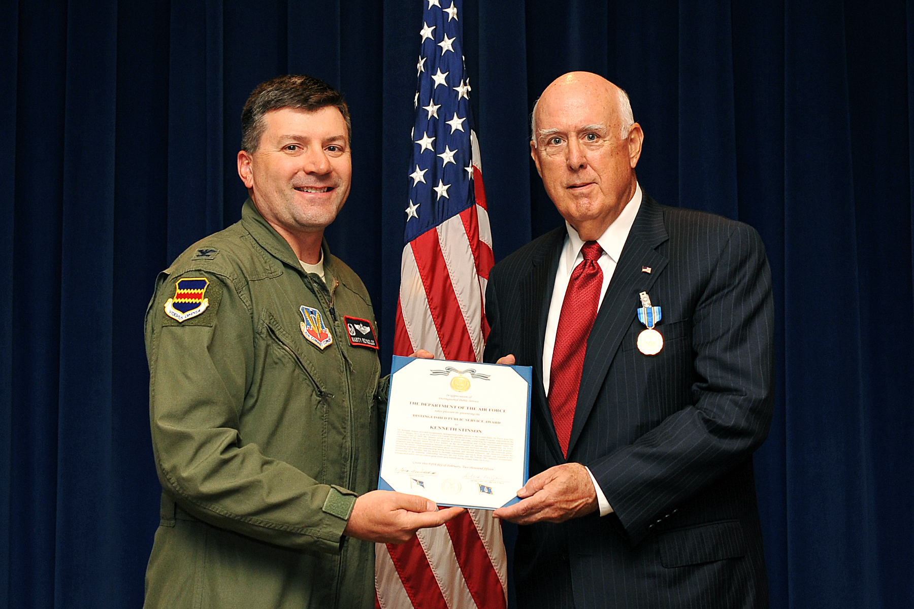 Local civic leader honored for service > Offutt Air Force Base ...