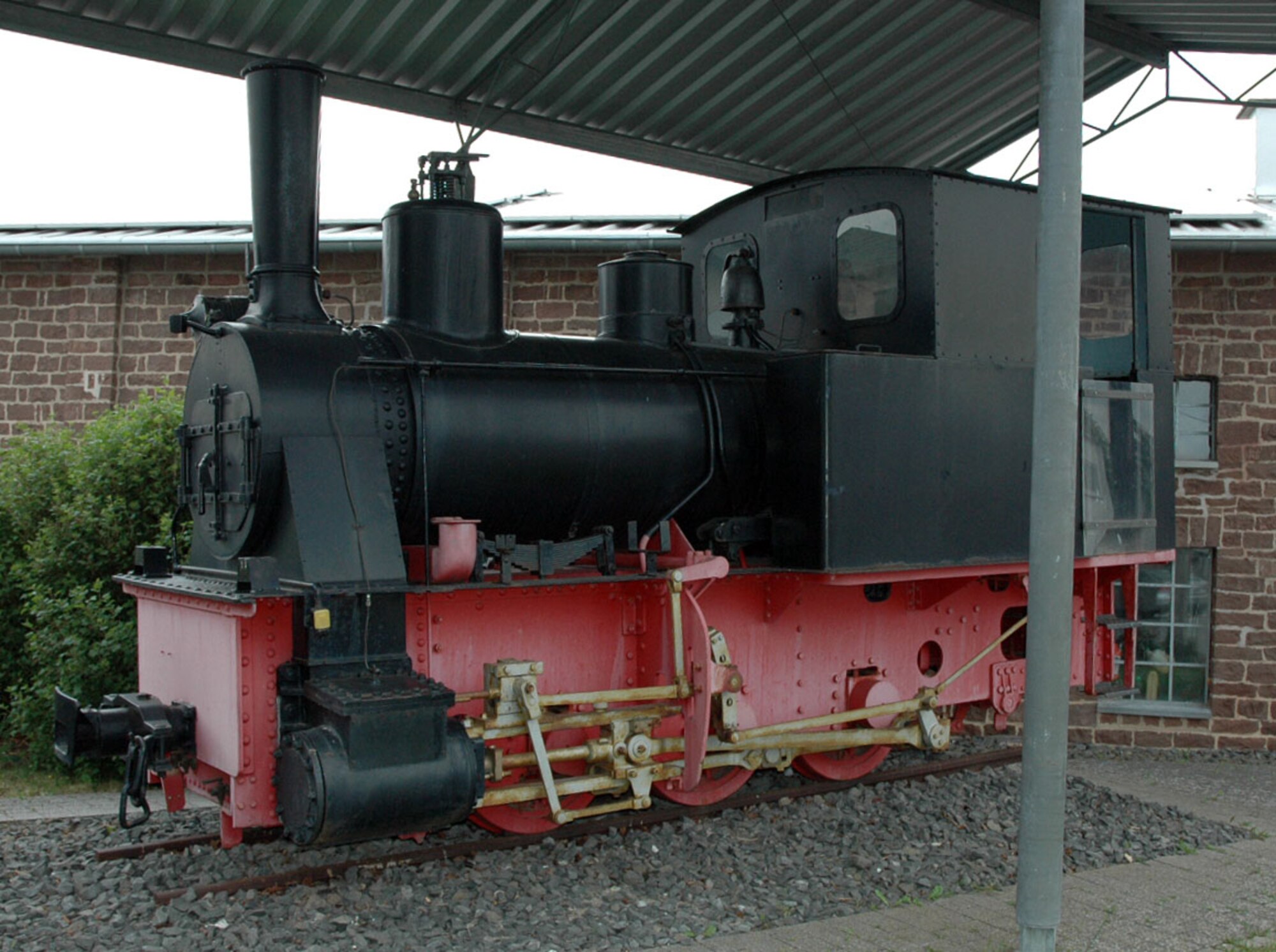 An attraction in Binsfeld is an old locomotive which used to run back and forth through the Eifel with a short stop in Binsfeld, providing transportation to local Binsfeld residents in the past. A group of honorary commanders to the 52nd Fighter wing are inviting base members on a free sightseeing tour of Binsfeld, 2 p.m., June 12, 2015, pointing out community highlights. (Courtesy photo)
