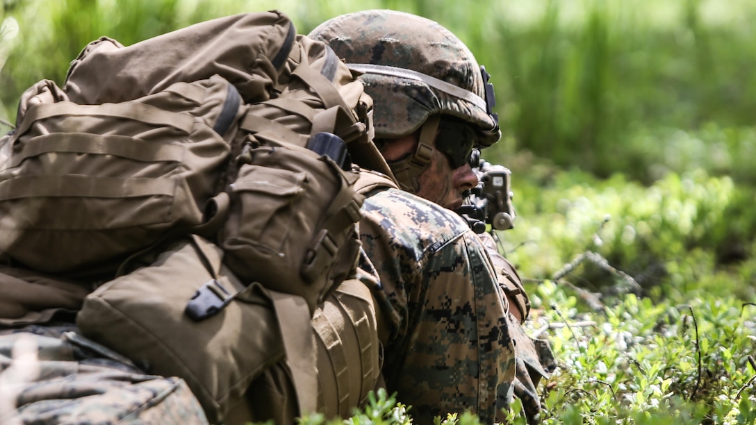 Troops in Contact: U.S. Marines take the offensive during Saber Strike ...