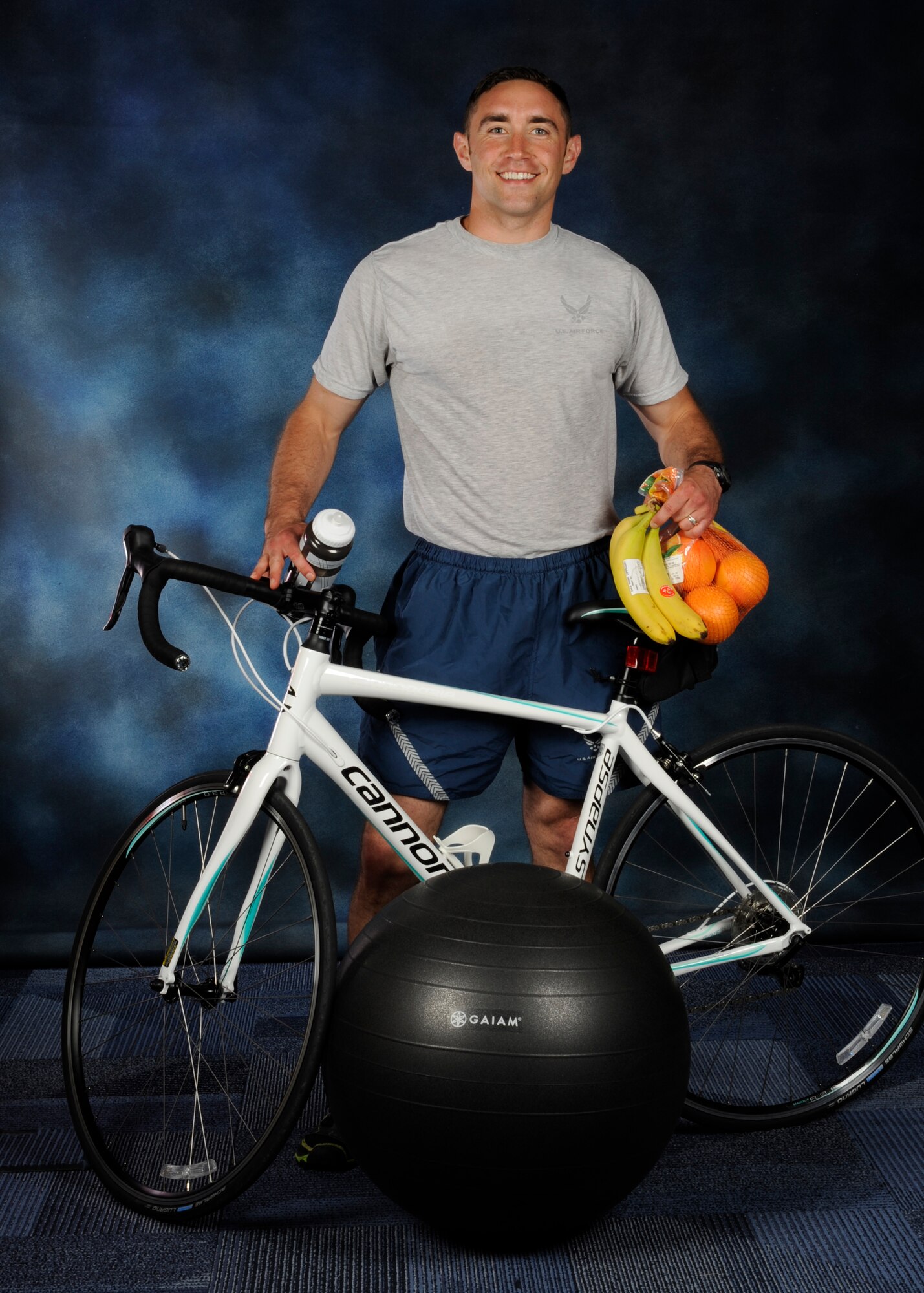 U.S. Air Force Staff Sgt. R.J. Biermann lost 30 pounds in four months by making simple lifestyle changes, which included adopting healthy eating habits and exercising several times a week. Aviano Health Promotion is teaming with Nutritional Medicine and Behavioral Health Optimization Program to offer “In Forma,” a new program designed to help individuals make lifestyle changes that will have positive effects on a person’s life, both during and after their military career. (U.S. Air Force photo by Tech. Sgt. Eric Donner/Released)