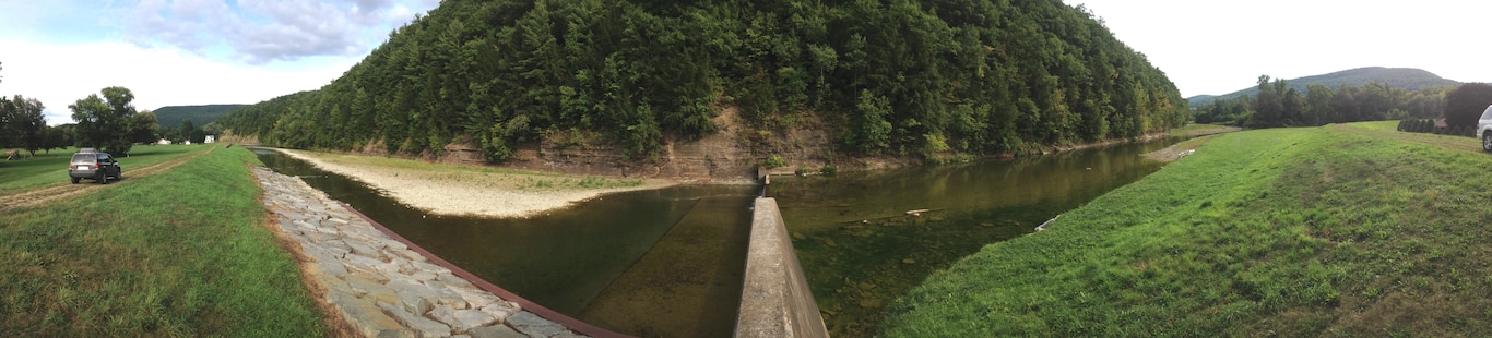 Check-dam in Canisteo, New York