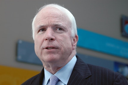 Sen. John McCain attends the 129th National Guard Association of the United
States General Conference in San Juan, Puerto Rico, Aug. 25, 2007.
 