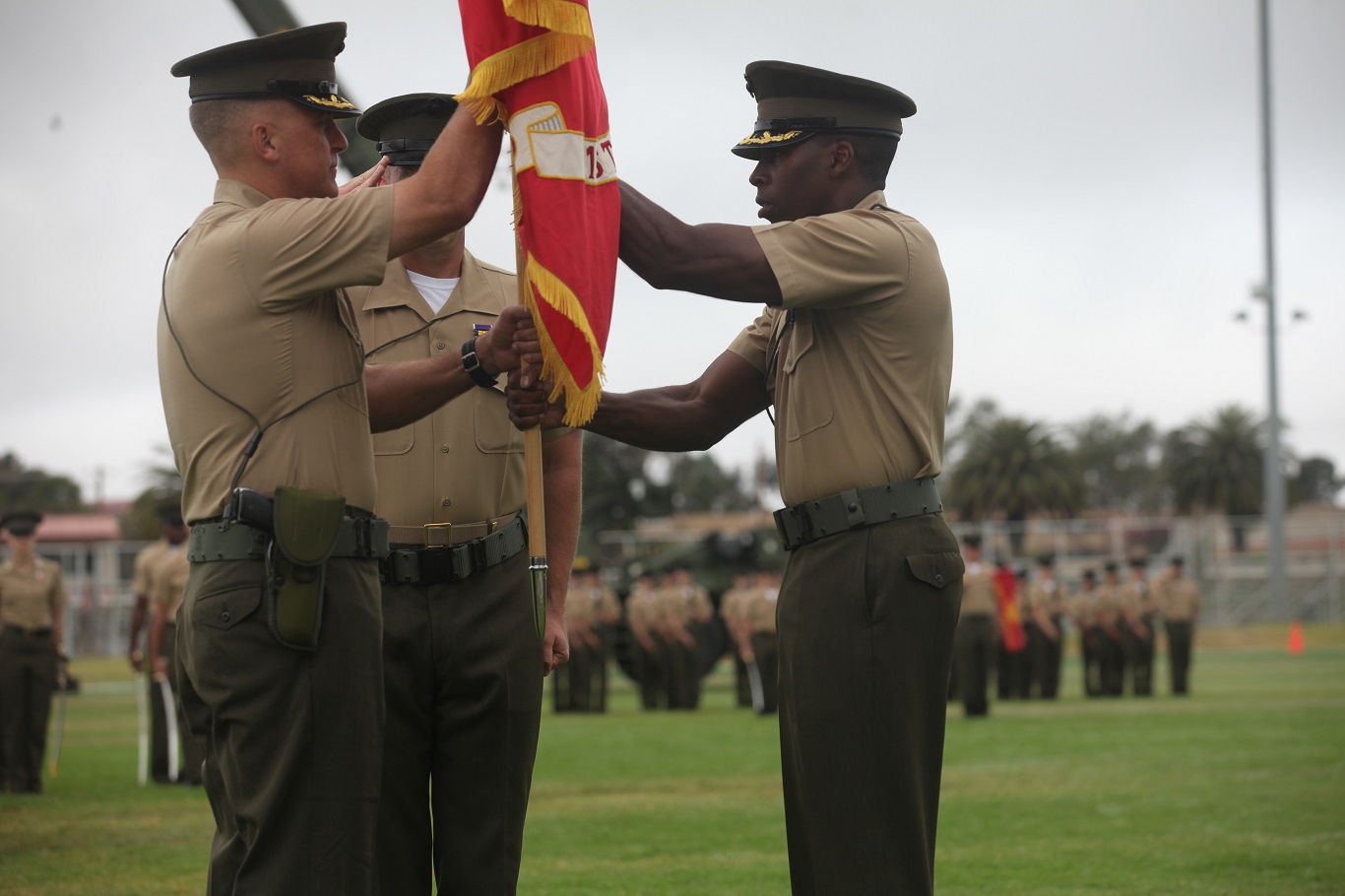 1st intel welcomes new commanding officer
