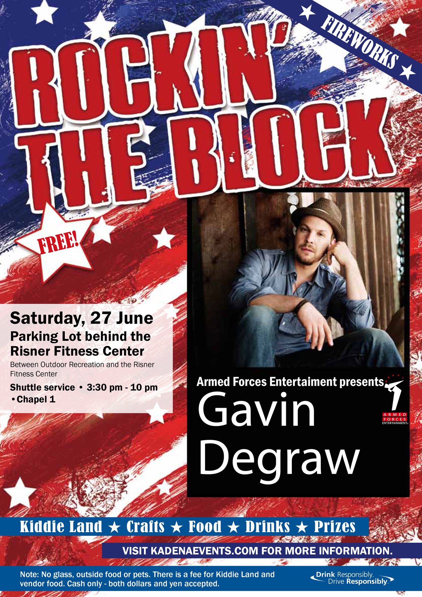 Rockin' the Block flyer