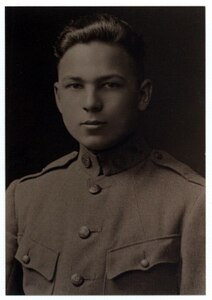 Frank Buckles in World War I.