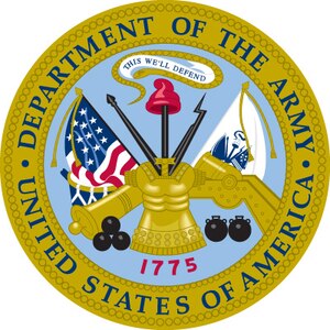 U.S. Army seal.