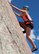 Rachel Bower, 90th Force Support Squadron Aquatics Center lifeguard recreation assistant, climbs the Fall Wall in the Vedauwoo Recreation Area of Medicine Bow National Forest, June 14, 2015. Bower was part of a rock climbing trip hosted by F.E. Warren Air Force Base’s Outdoor Recreation. (U.S. Air Force photo by Lan Kim)