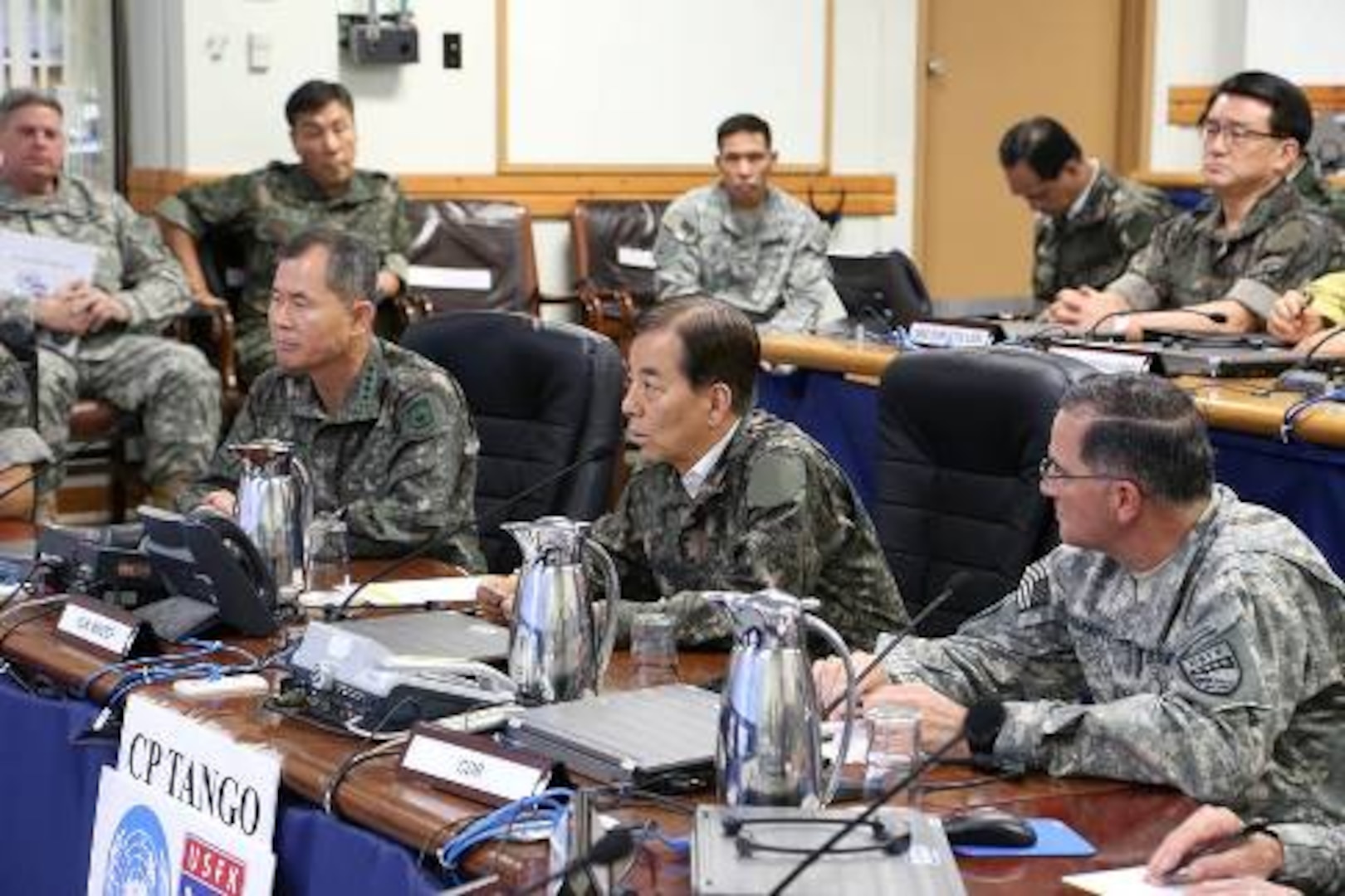 Republic of Korea MINDEF visits CP Tango