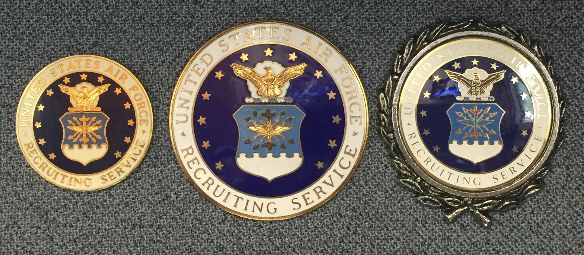 FileUSAF Recruiter BadgeHistorical.png Wikipedia