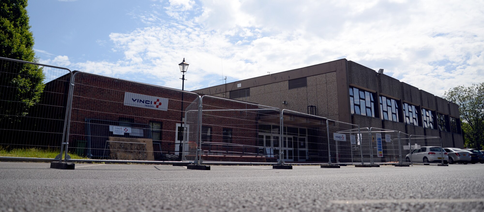 The Northside Fitness Center has extended its closure dates from mid-July to the end of August. The facility was found to need additional items fixed. The Heritage Park running track will undergo resurfacing beginning the first week of June and is expected to be complete by July 2015. (U.S. Air Force photo by Senior Airman Christine Halan/Released)