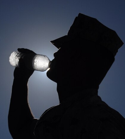 Marine Corps Logistics Base Albany safety officials urge everyone to use caution when conducting activities outdoors. Outdoor enthusiasts are encouraged to stay hydrated, wear sunscreen and lightweight, light colored clothing and take frequent breaks when needed.