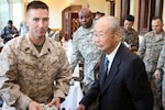 Gen. Paik Sun-Yup briefs senior enlisted leaders