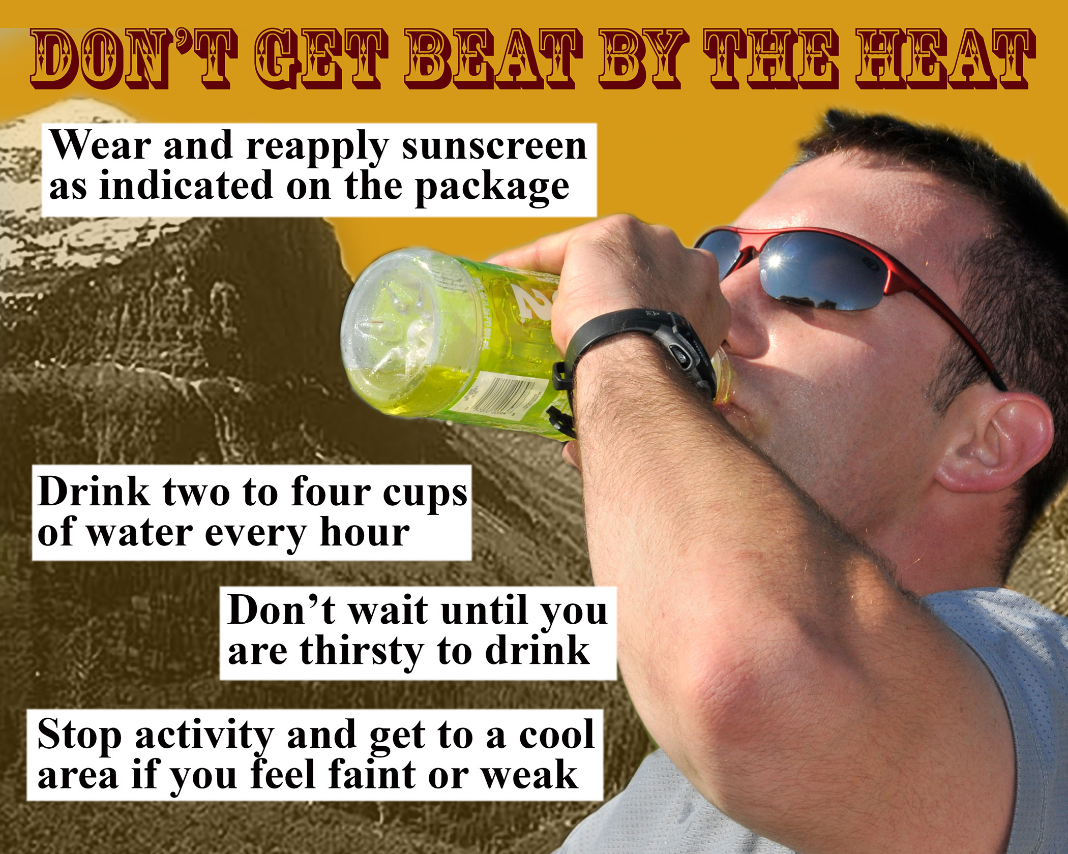 Summer safety: Don't get beat by the heat > Malmstrom Air Force Base >  Article Display