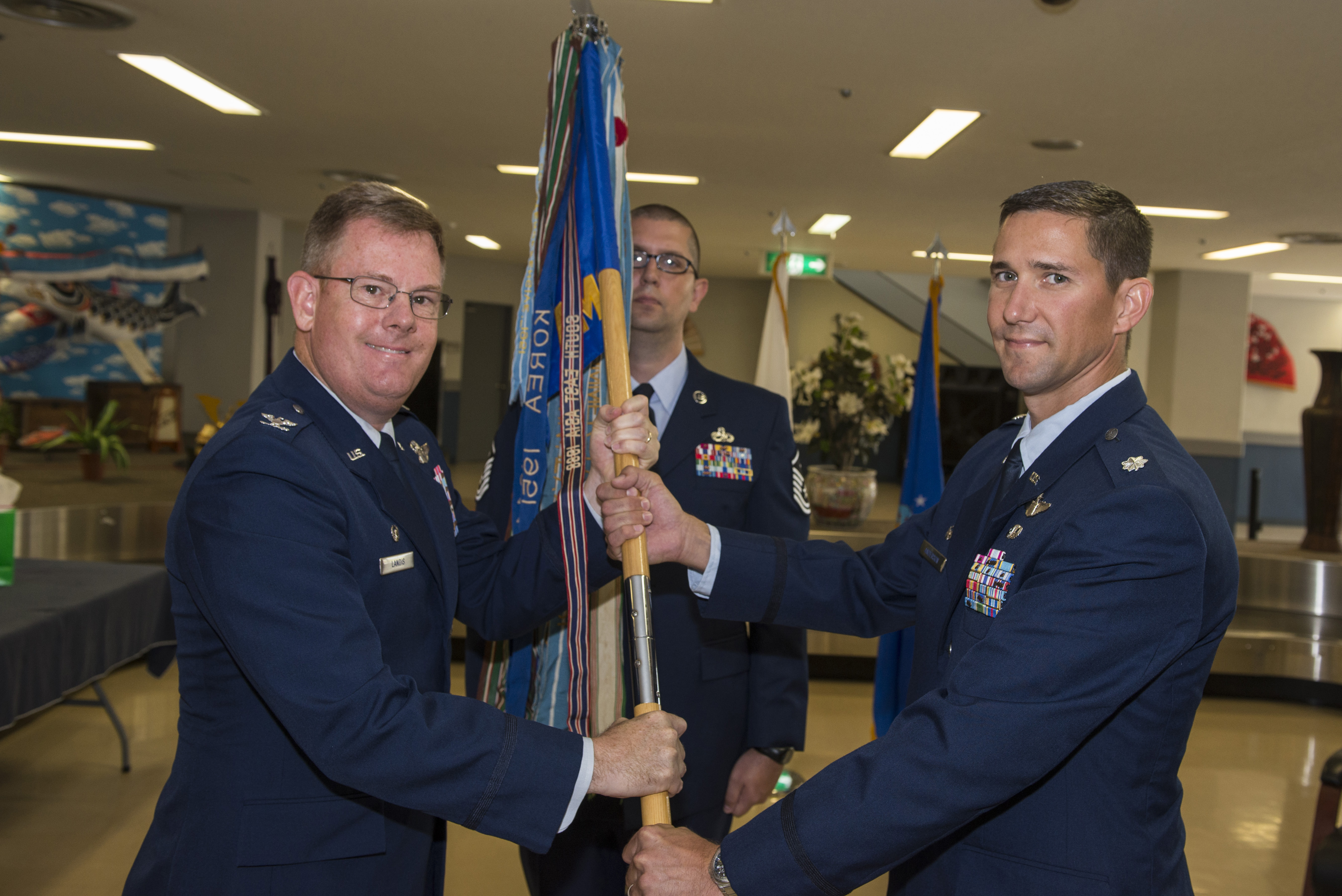733rd AMS new commander