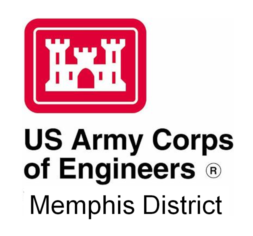 The Memphis District covers a 25,000 square mile area of the Mississippi River. We serve customers in portions of Tennessee, Mississippi, Arkansas, Missouri, Illinois and Kentucky. Our customers also include 100 flood control districts, water resource and wildlife agencies from six states, four Port Commissions, the Lower Mississippi Valley Flood Control Association as well as eight Congressional Districts and 12 Senators.
 