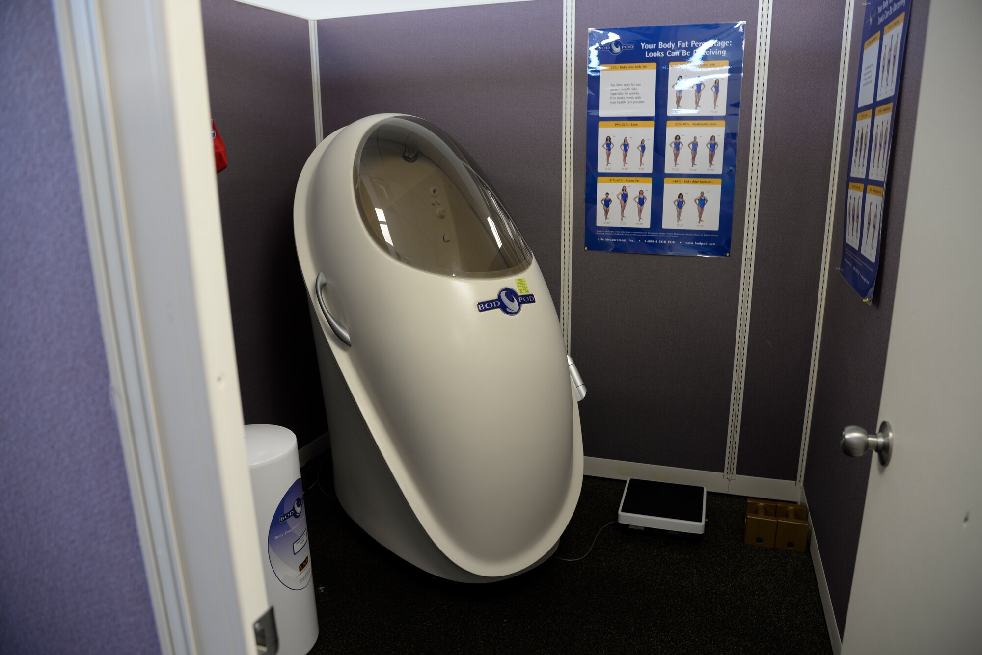 The BOD POD is used to assess and track body composition using precise air displacement technology. If you would like to schedule an appointment to use the BOD POD you can contact the HAWC at (813)-828-4739. (Photo by Trevor Godbolt)
