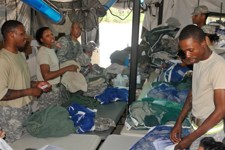 140th Quartermaster Company Keeping Things Clean Joint Base