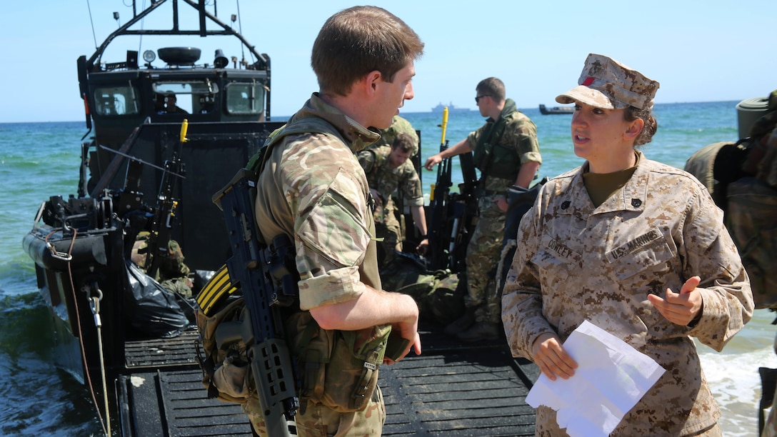 Multinational Embarkation Baltops 2015