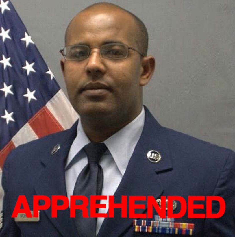 Air Force deserter APPREHENDED -- Staff Sergeant Tefera Melaka Workneh 