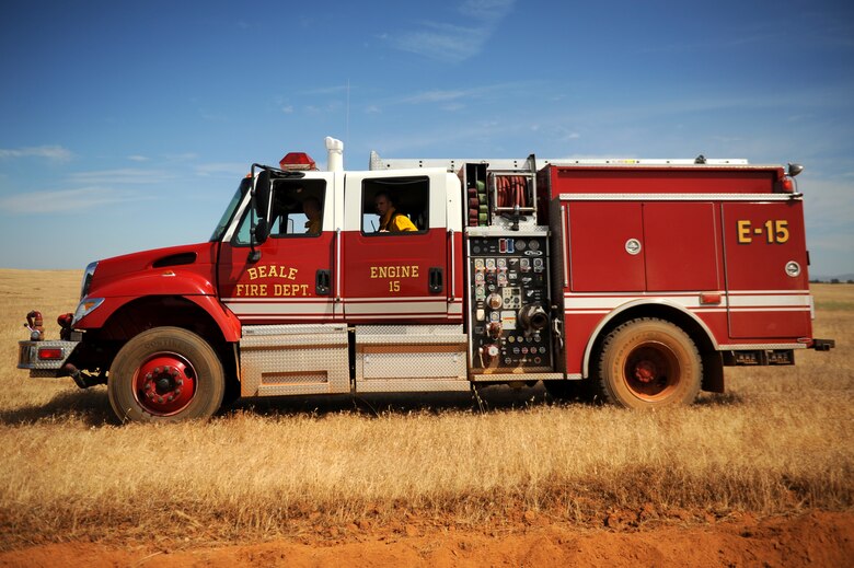 Beale Airmen & CAL Fire conduct controlled burn > Beale Air Force Base