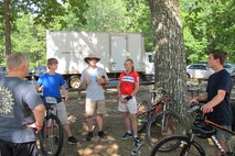 Use proper equipment.  Bike riding is a great way to get exercise and fresh air and share time as a family. But before you and the kids rush out and start pedaling, there's an important factor that you need to consider — safety.