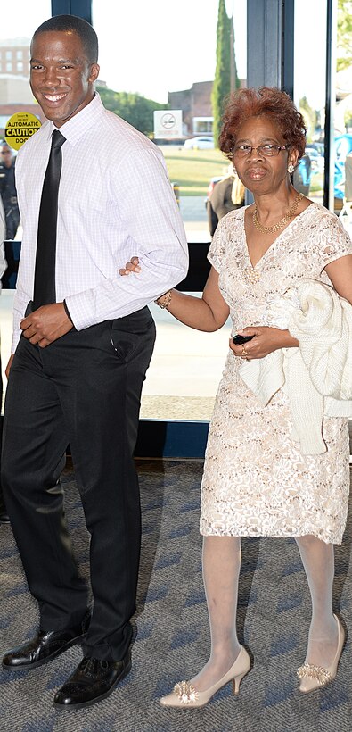 Marines from Marine Corps Logistics Base Albany and Marine Corps Logistics Command support the 12th annual Senior Citizens Prom held at the Albany James H. Gray Sr. Civic Center, June 19.  The event was hosted by the Albany Recreation and Parks Department for area seniors as a way for them to enjoy themselves in a safe environment with their peers.  "They look forward to this event every year and they love seeing the Marines and police officers who volunteer their time to escort and dance with them," Tee Taylor, program coordinator, said. "We miss the Marines in their uniforms this year, but they still look good and you can still tell they are Marines."