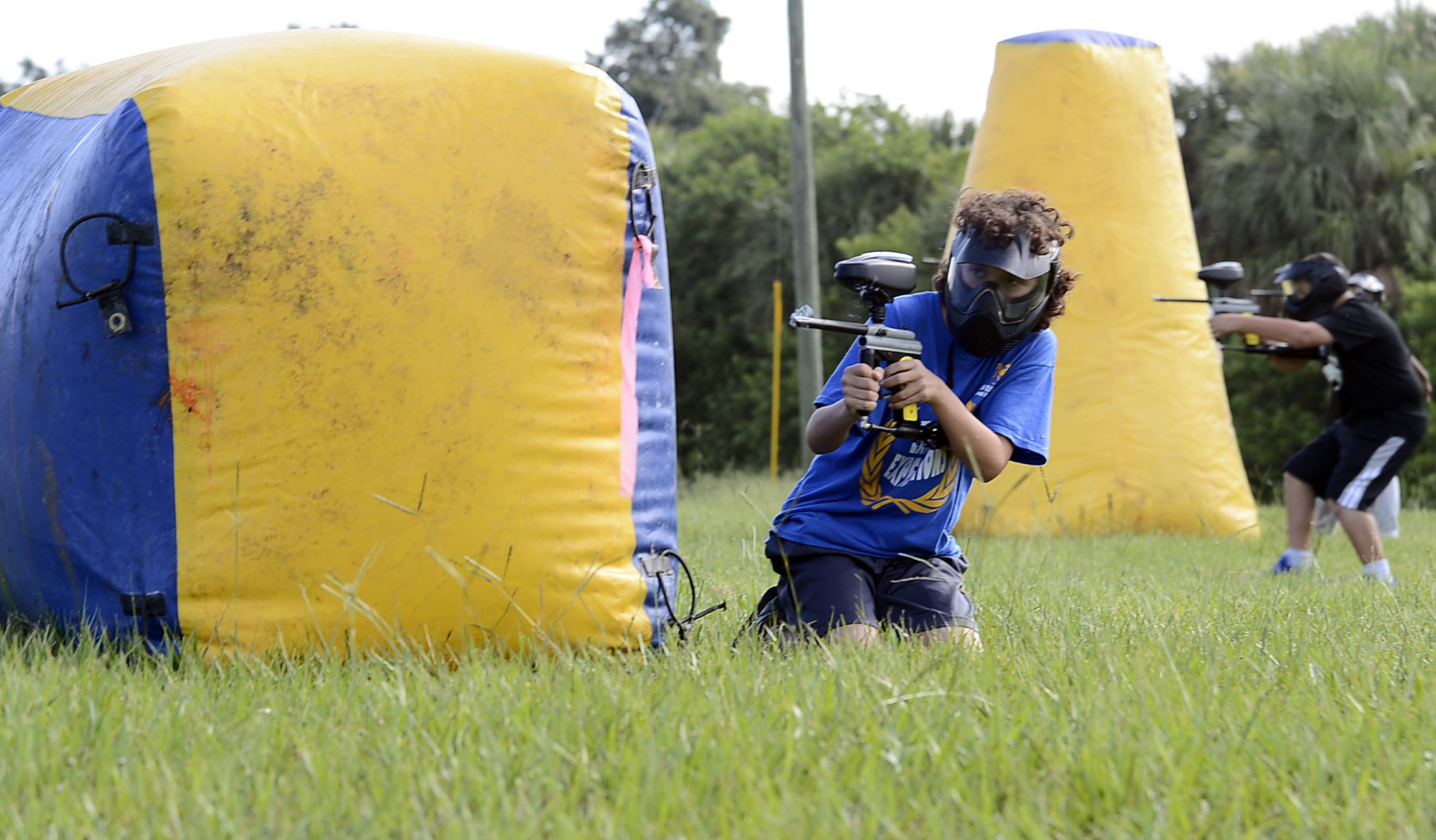 Youth Center paintball camp