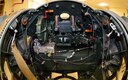 DAYTON, Ohio (06/2015) – The ball turret of the B-17F &quot;Memphis Belle&quot; in the restoration hangar at the National Museum of the U.S. Air Force. (U.S. Air Force photo)