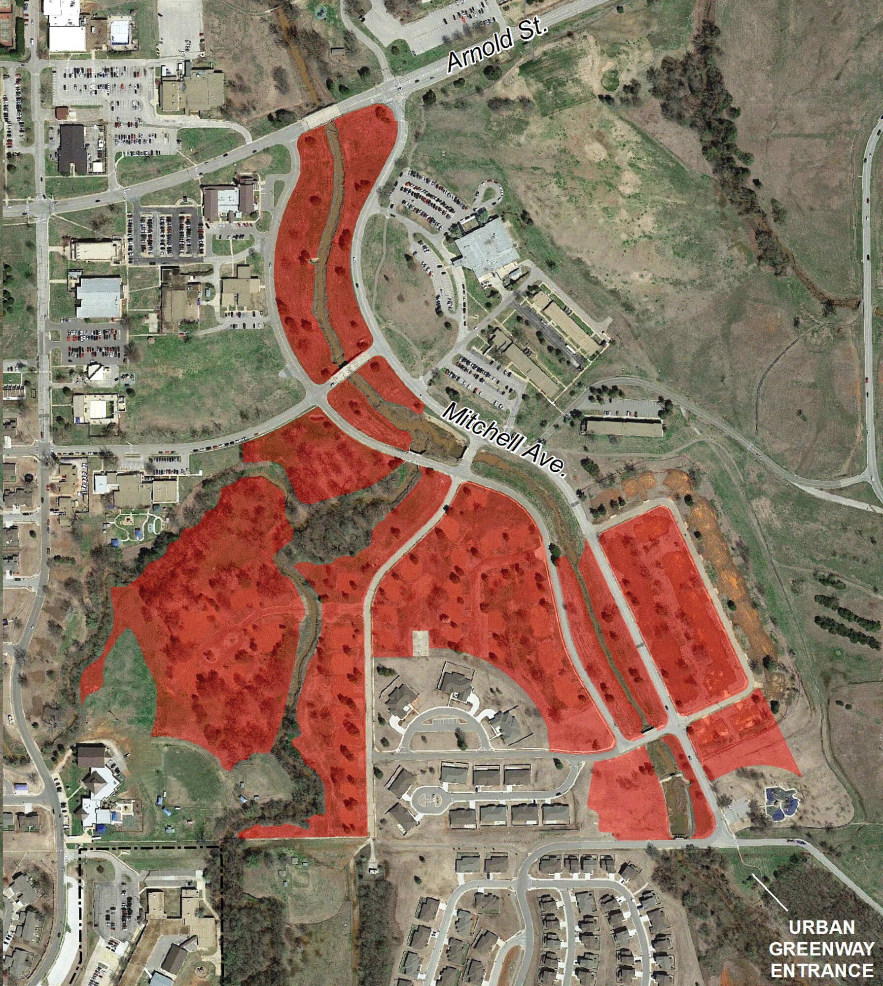 Prairie Restoration Map (Air Force graphic/Released)