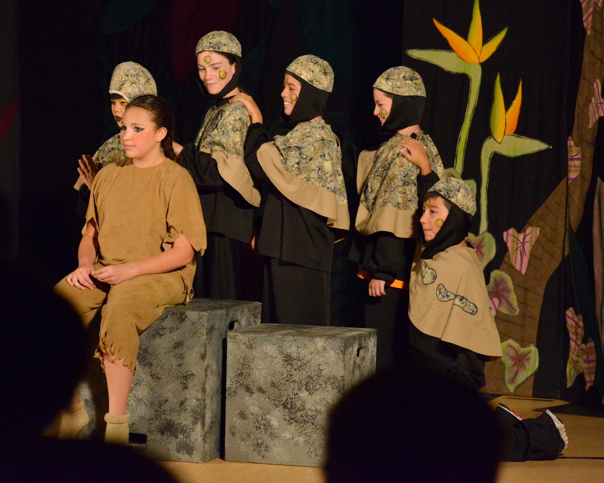About 35 kids from the Youth Center participated in a production of "The Jungle Book," put on by Missoula Children's Theater June 19. (Photo by Jamie Burnett)