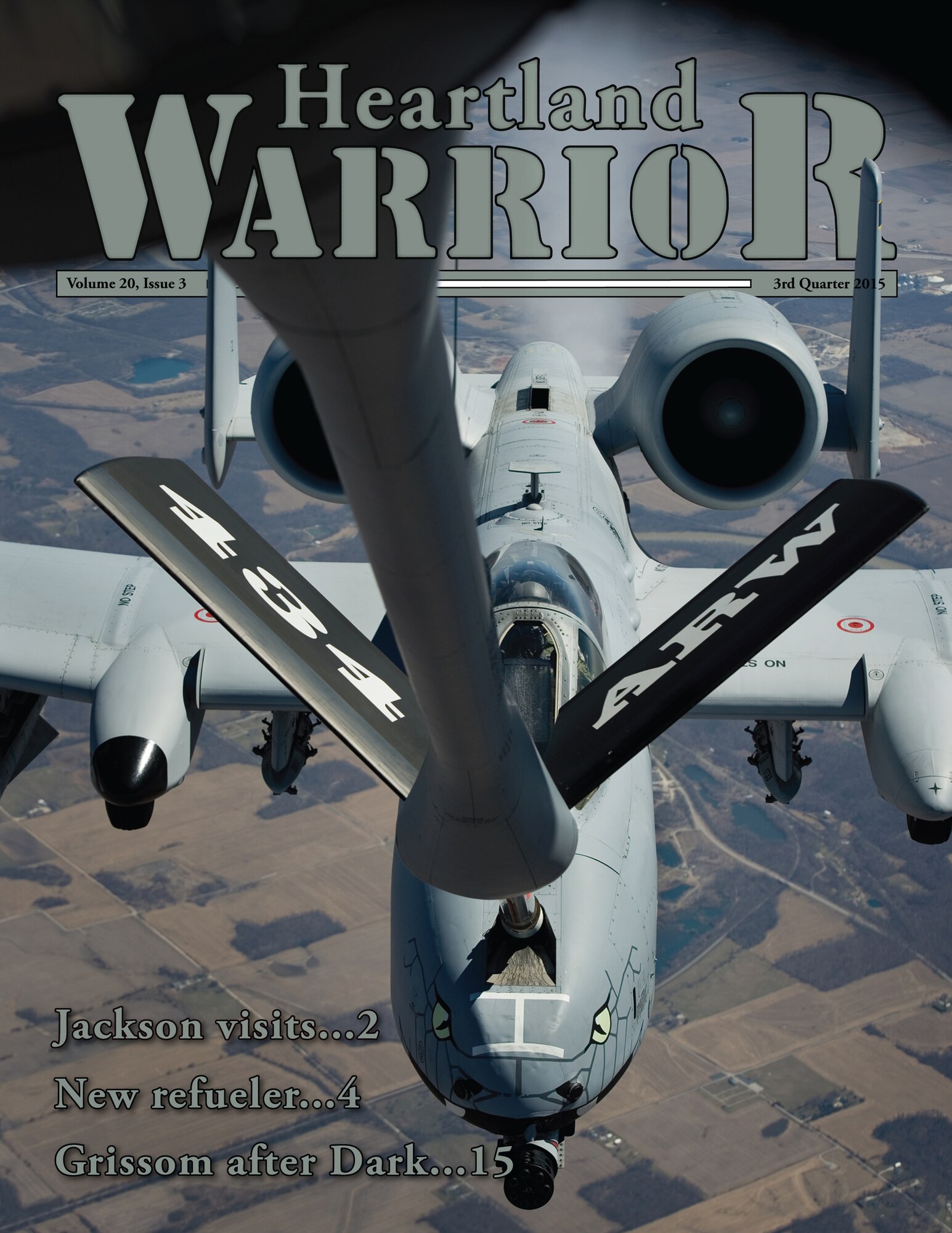 The 3rd Quarter issue of the Heartland Warrior is now online. The issue contains 17 pages of stories, photos and features pertaining to Grissom and the U.S. Air Force. (U.S. Air Force photo/Tech. Sgt. Benjamin Mota)