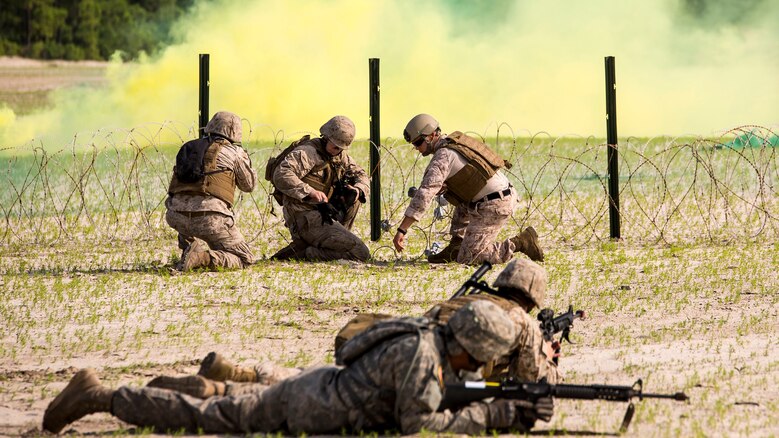 2nd CEB Marines help train reserve units in SAPPER course > The ...