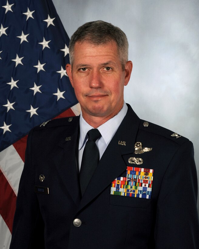 Col. James Boster, 14th Operations Group Commander