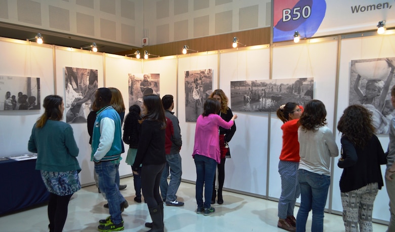 Mr. Garcetti’s photography exhibit entitled “African Women, Water and Wells”