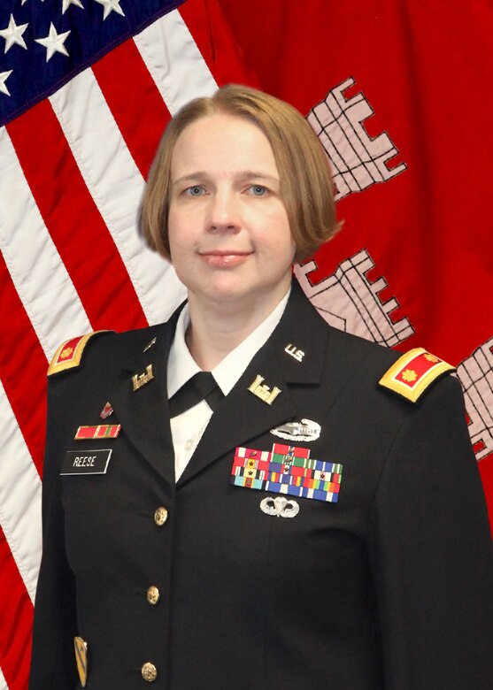 MAJOR MORGAN B. REESE is the Deputy Commander of the St. Louis District. She began serving as the Deputy Commander on June 1, 2015. She is from Valrico, Florida, and was commissioned into the Corps of Engineers in May 1999.