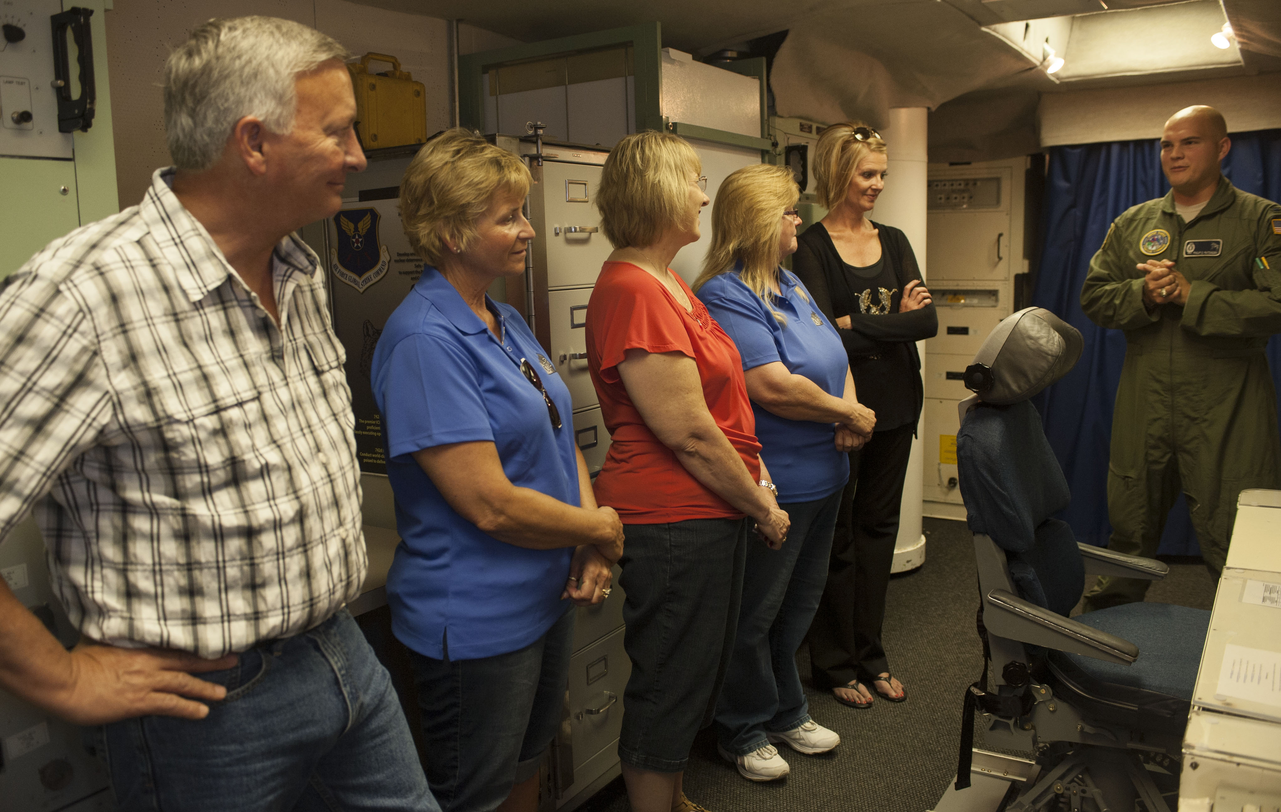 Mohall civic leaders tour Juliet 01 Missile Alert Facility > Minot Air Force Base > Article Display