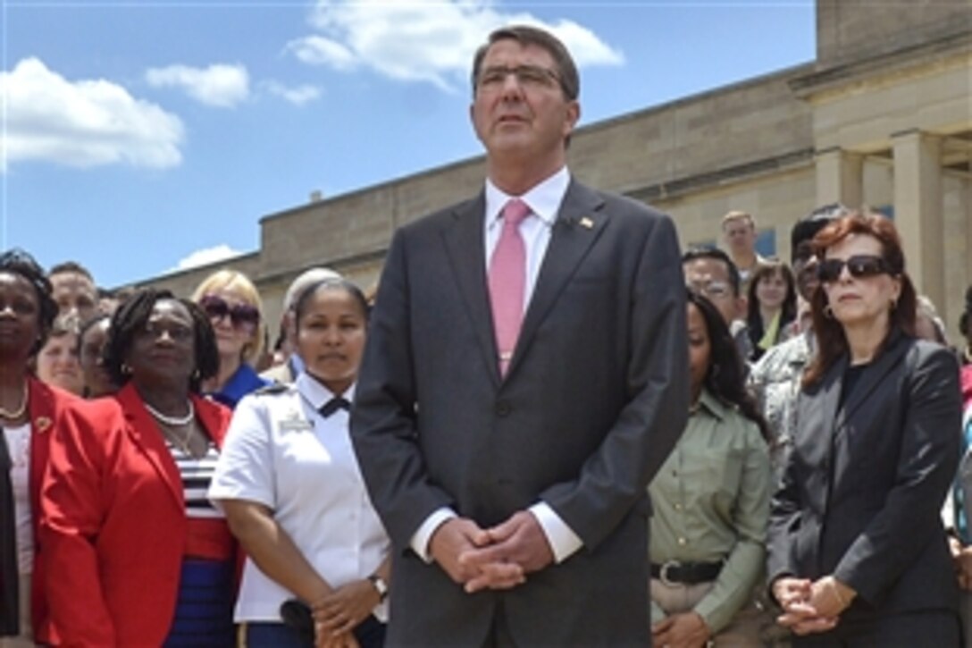 Defense Secretary Ash Carter delivered an Independence Day message, thanking troops, veterans and their families for their sacrifice and service.