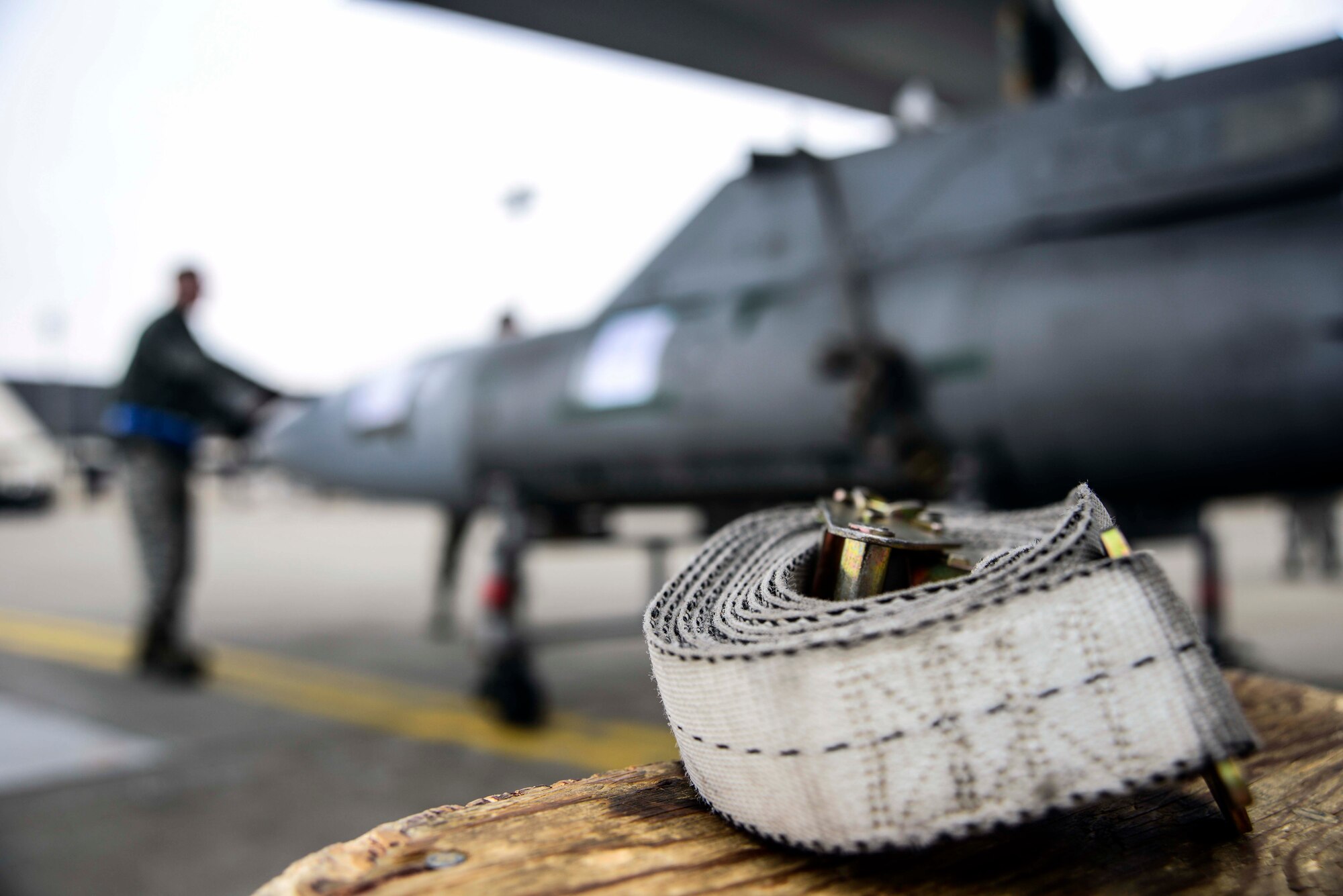 Around 30 Airmen from various squadrons worked to load thousands of pounds of cargo onto C-130 Hercules in support of Exercise Beverly Sunrise 15-2 at Misawa Air Base, Japan, March 1, 2015. The weeklong exercise incorporated multiple bases and deployed members to the Republic of Korea to test readiness and capabilities. (U.S. Air Force photo by Staff Sgt. Derek VanHorn/Released)
