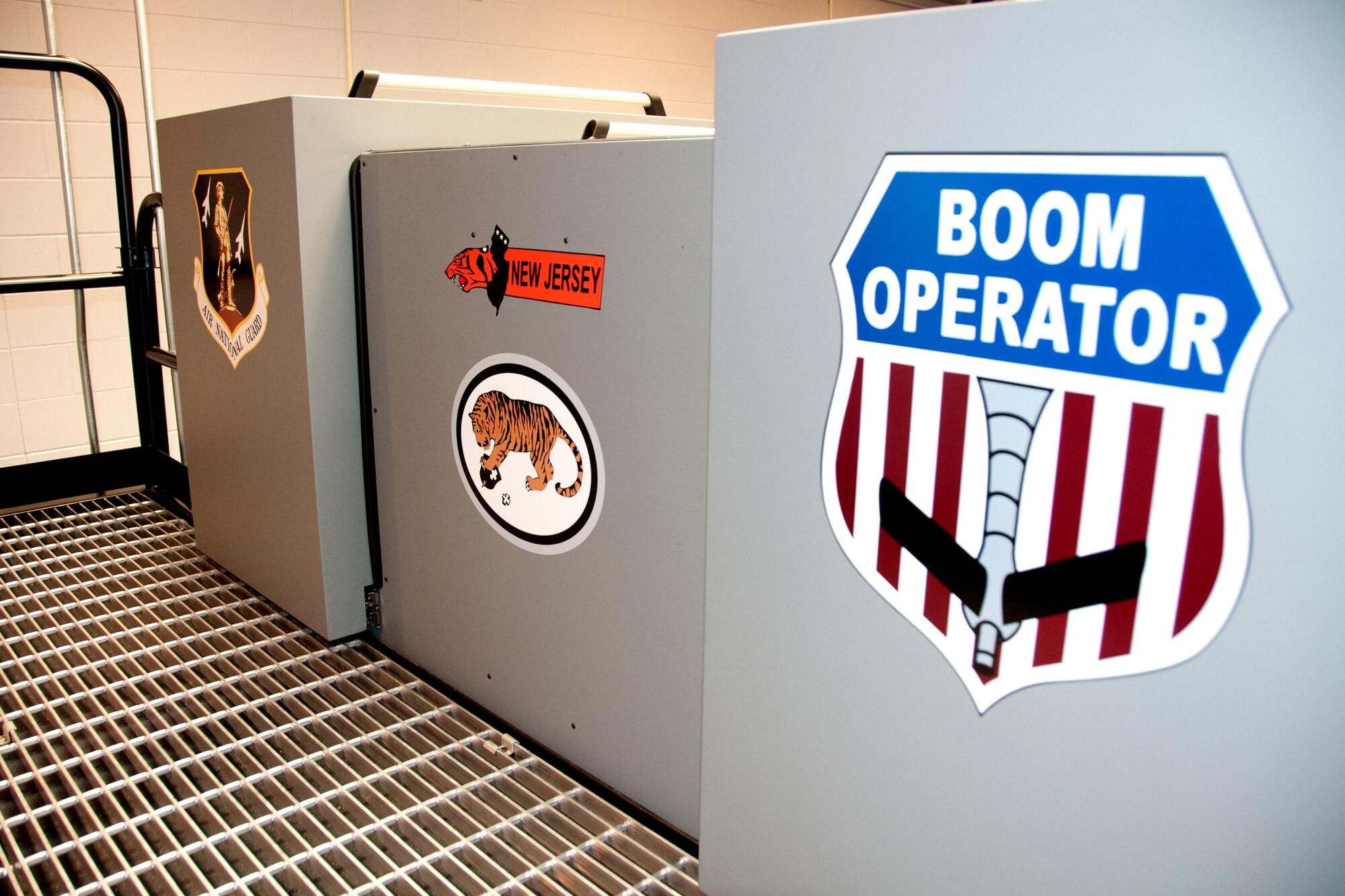 Boom operator simulator system. (U.S. Air National Guard photo by Tech. Sgt. Armando Vasquez/Released)