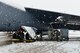 Airmen from the 2nd Aircraft Maintenance Squadron remove a bomb pod from a B-52H Stratofortress on the flightline at Barksdale Air Force Base, La., Feb. 25, 2015. Maintainers were undaunted by the winter storms and continued working hard to support our aircraft and the Barksdale mission of nuclear deterrence. (U.S. Air Force photo/Airman 1st Class Mozer O. Da Cunha)