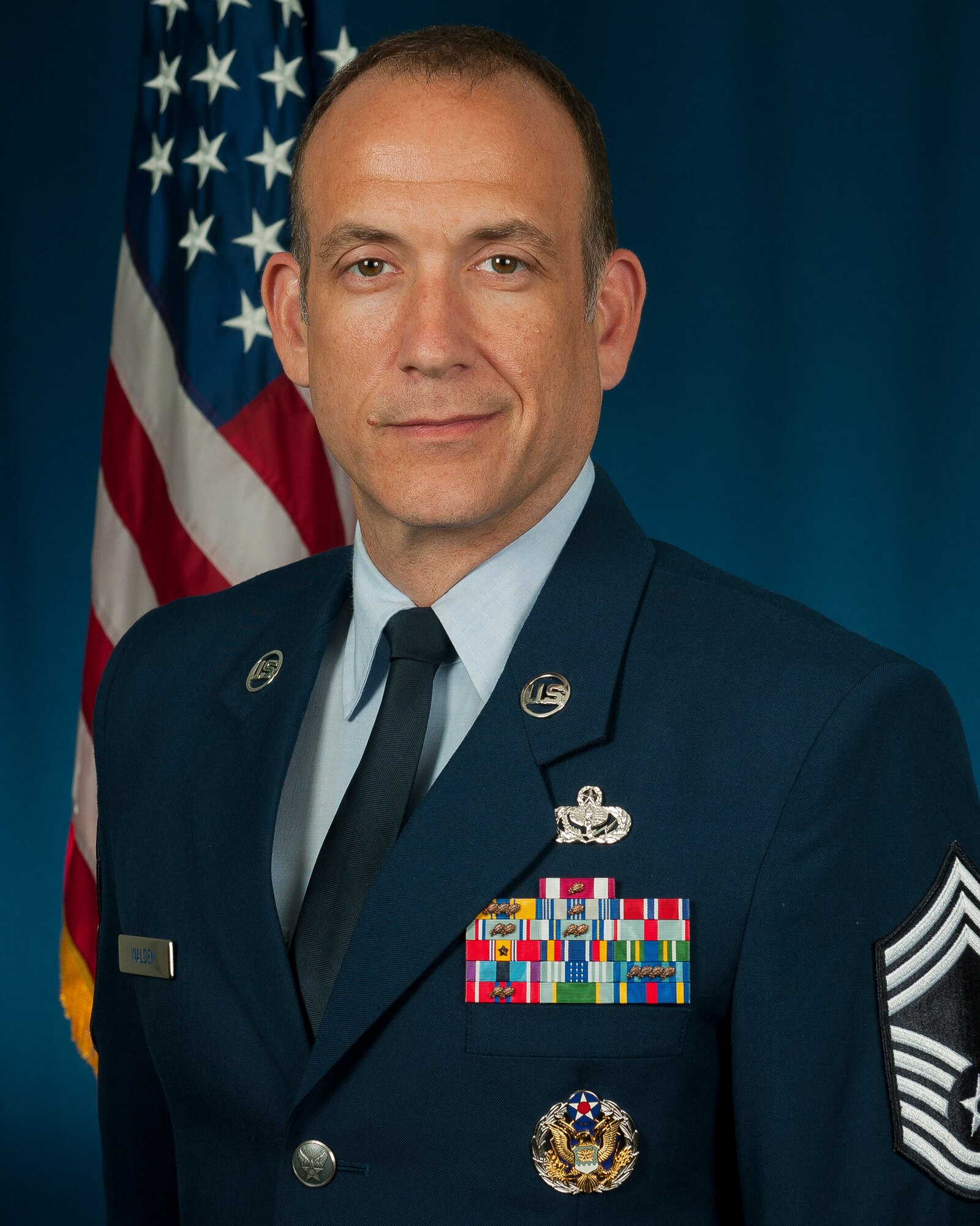 MCGHEE TYSON AIR NATIONAL GUARD BASE, Tenn. - Chief Master Sgt. Edward L. Walden was announced here March 2, 2015, to become the 14th commandant of the Paul H. Lankford Enlisted Professional Military Education Center. (U.S. Air National Guard photo by Master Sgt. Marvin Preston/Released)