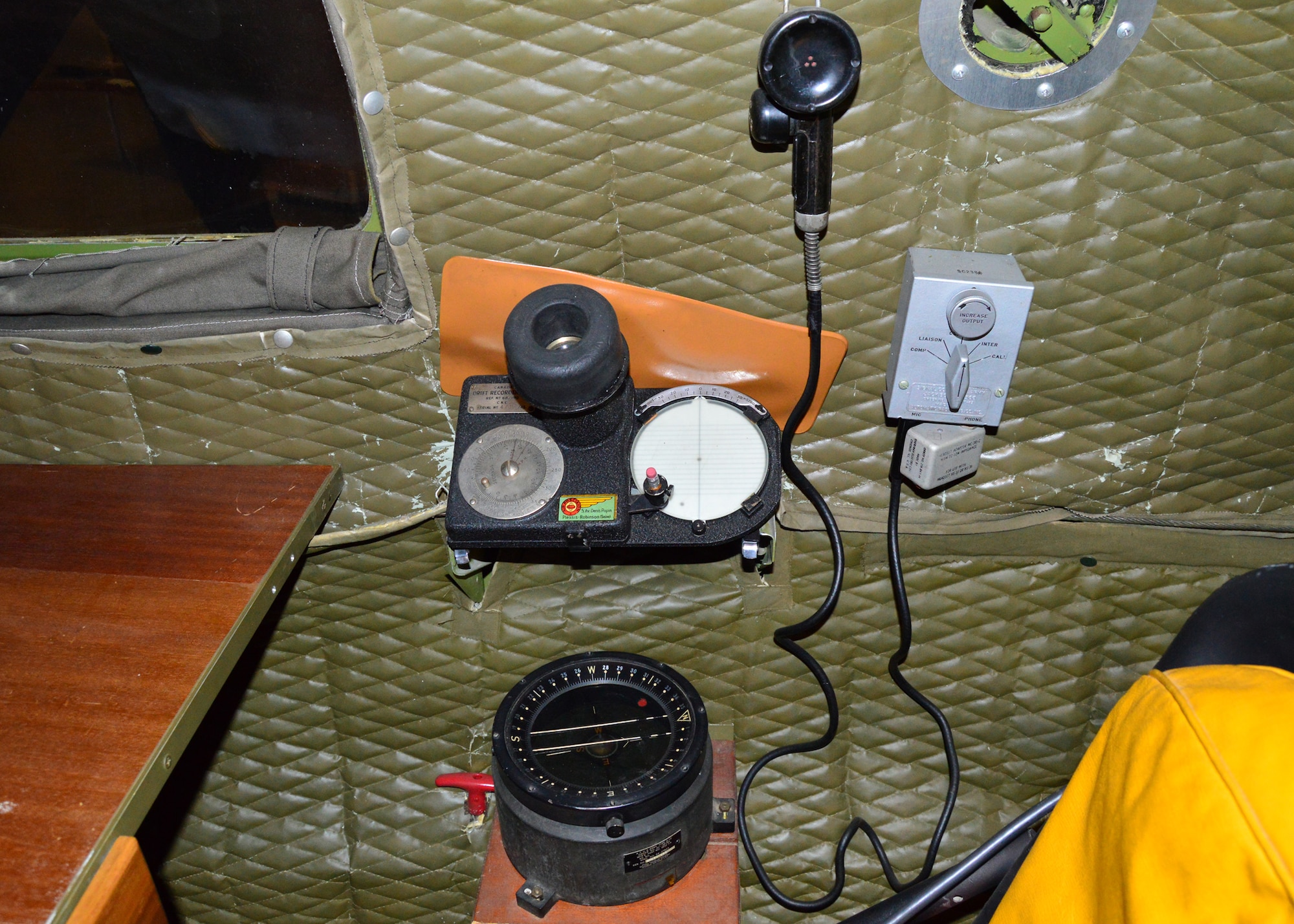 DAYTON, Ohio - Martin B-26G Marauder interior view at the National Museum of the U.S. Air Force. (U.S. Air Force photo)