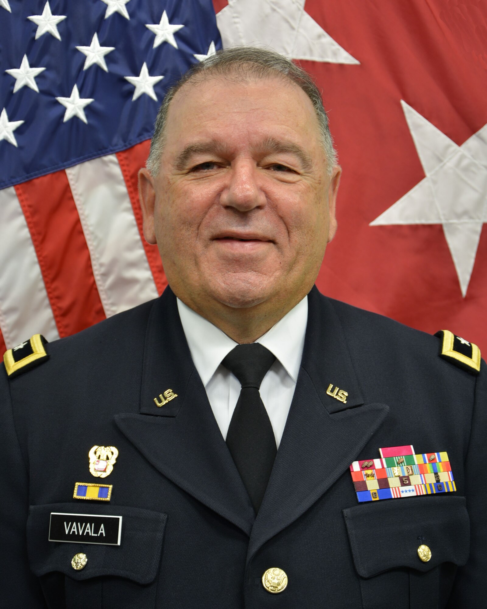 Major Gen. Francis D. Vavala, adjutant general, Delaware National Guard