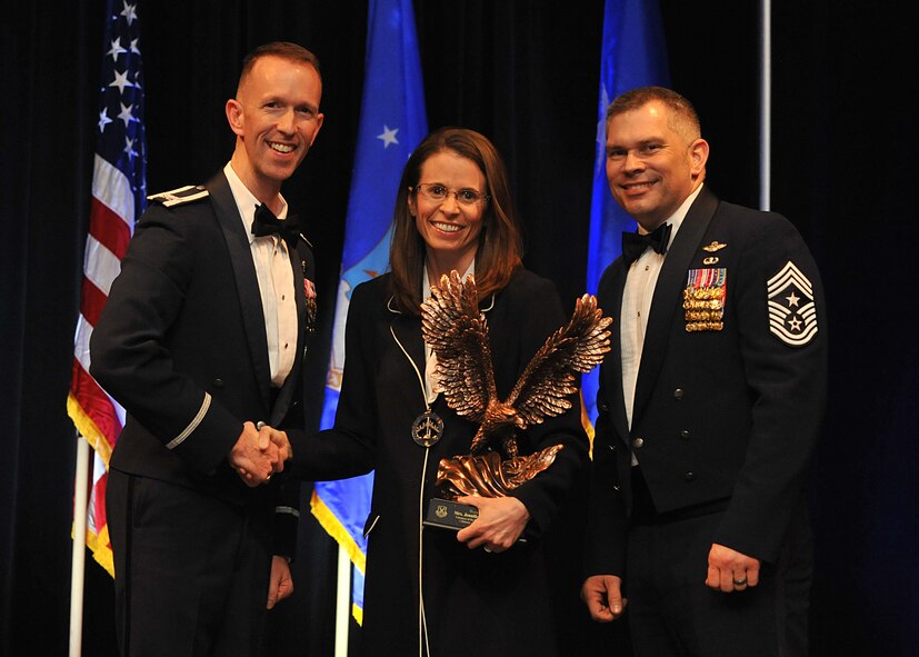 Volunteer of the Year - Mrs. Jennifer Osgood, 2nd Medical Operations Squadron (U.S. Air Force photo/Senior Airman Joseph Raatz)