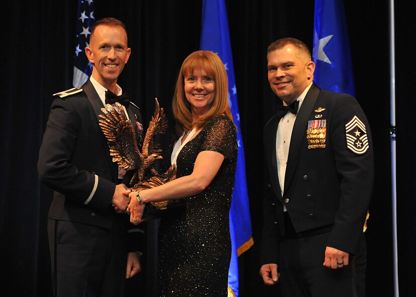 Category III NAF 3 and above - Mrs. Corinna Bridges, 2nd Force Support Squadron (U.S. Air Force photo/Senior Airman Joseph Raatz)