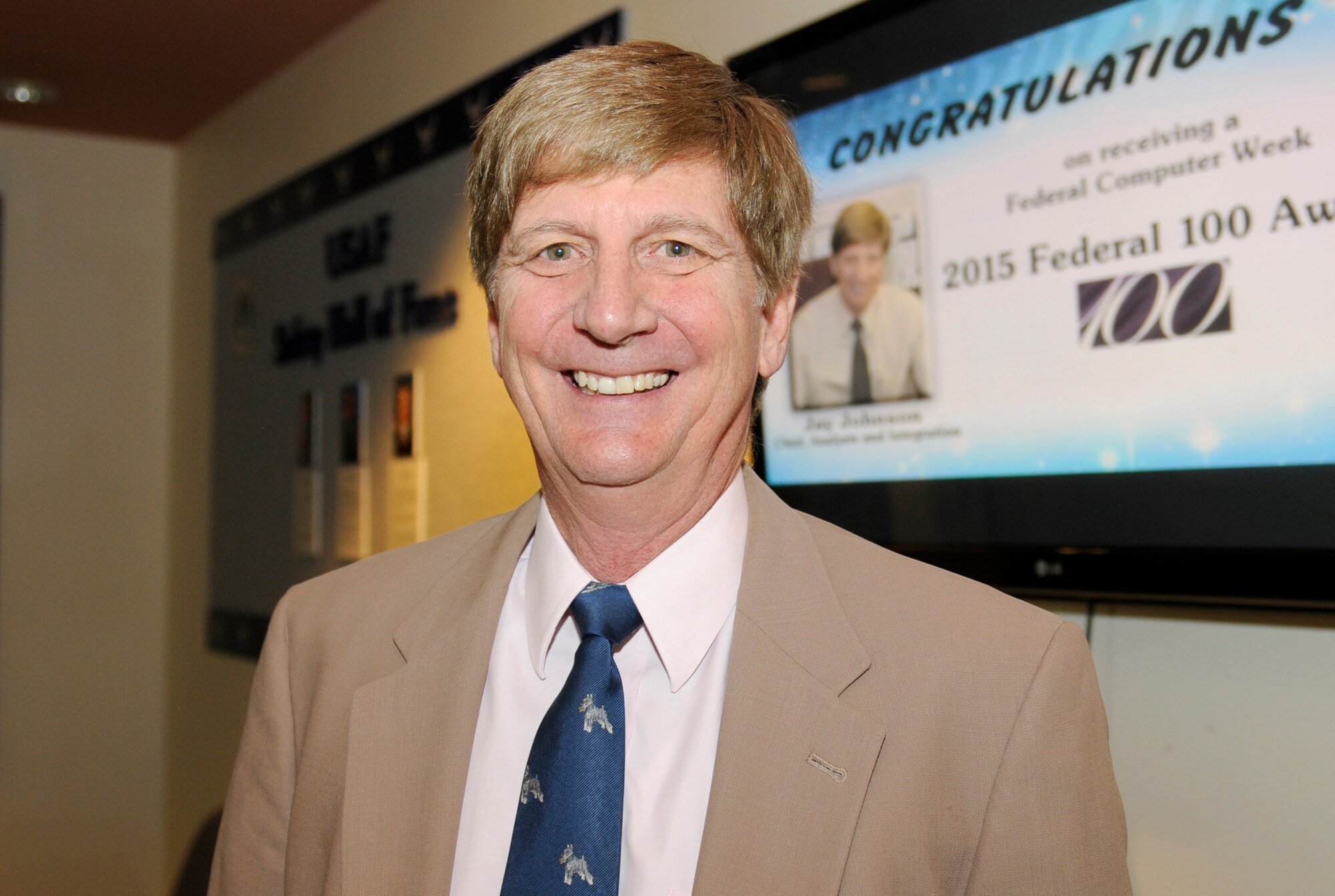 Jay Johnson, chief of the Analysis and Integration Division at the Air Force Safety Center, has been named one of Federal Computer Week’s 2015 Federal 100 Award recipients.