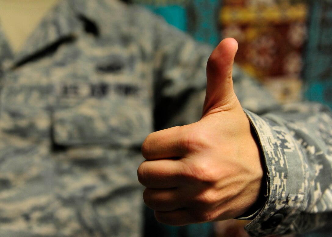 When traveling throughout Turkey, travelers should be aware that hand gestures typically used in the U.S. have a different meaning to Turkish people. Travelers should avoid using any offensive hand signals or any motions that could possibly be construed as being rude, insulting or aggressive. (U.S. Air Force photo by Senior Airman Krystal Ardrey/Released)