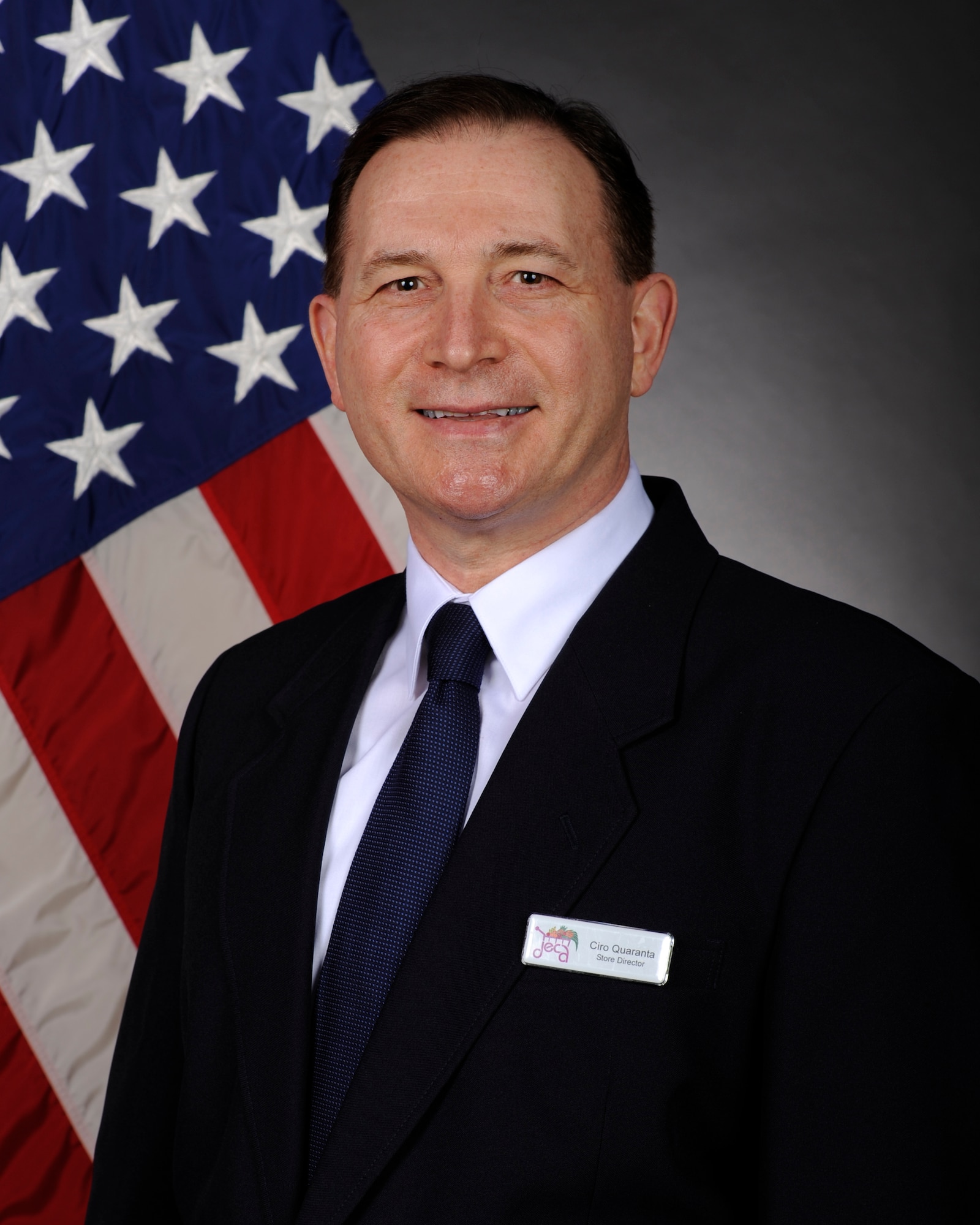 Ciro Quaranta is the new Columbus Air Force Base Commissary Director. Quaranta became the new Commissary manager Jan. 25 after traveling here from Yokota AB, Japan. This is his second management assignment. (Courtesy photo)