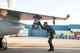 Maj. Erik Brettingen makes his rounds inspecting his Fighting Falcon before conducting a training sortie at the 162nd Wing at the Tucson International Airport. In addition to being an exchange officer here at the wing, Brettingen is also the commander for the Norwegian attachment. Beginning this year, student-pilots from the Scandinavian country will receive additional instruction in critical areas, such as Night Vision Goggles (NVG) training, representing a milestone in their now 18 year association with the 162nd Wing’s F-16 Schoolhouse. (U.S. Air National Guard photo by Staff Sgt. Erich B. Smith)