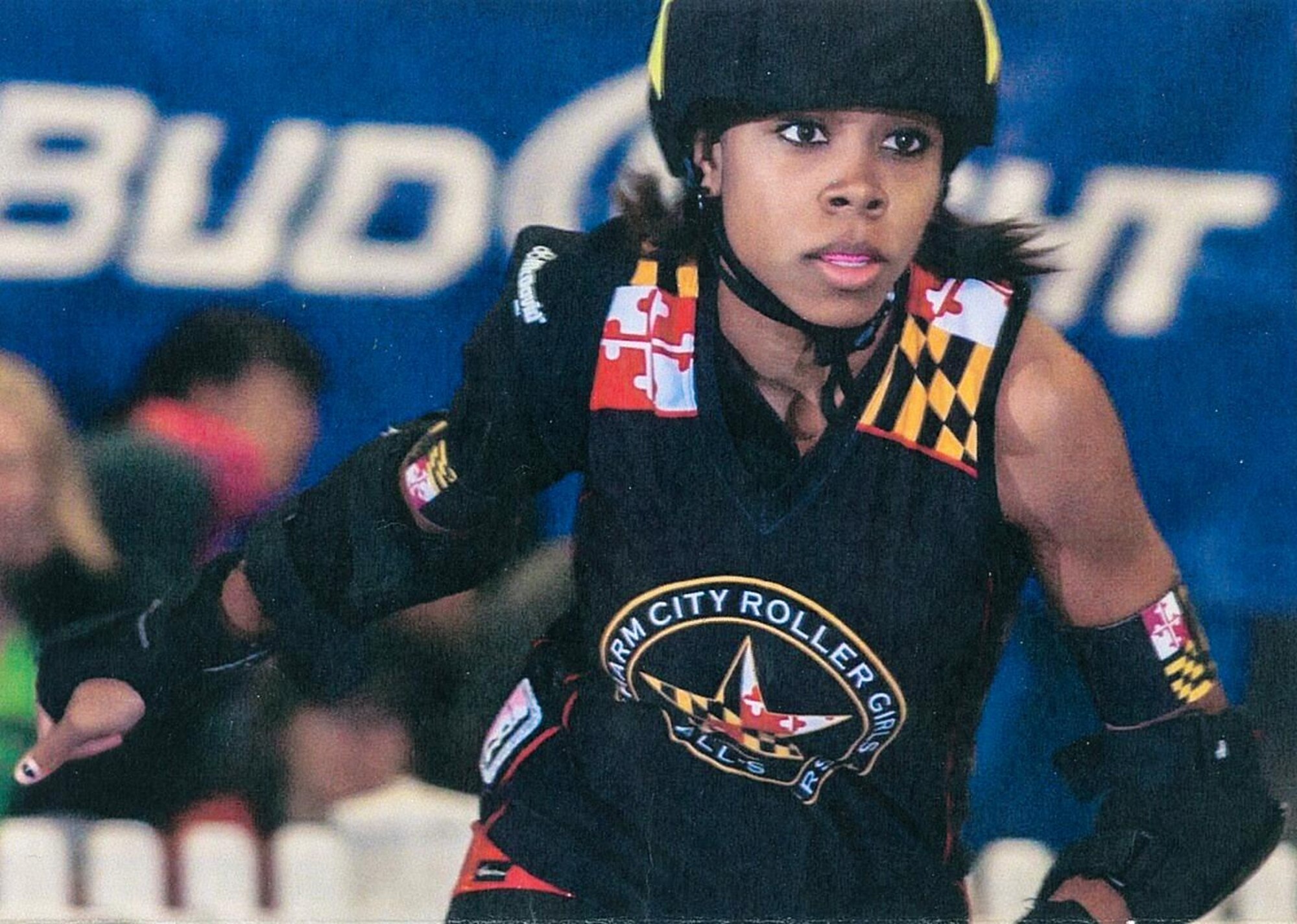 Airman 1st Class Robin Brown is the 175th Wing's March Airman Spotlight. she is a member of the 175th Force Support Squadron. One of her passions is roller derby. Brown previous was a member of the  Charm City Roller Girls.